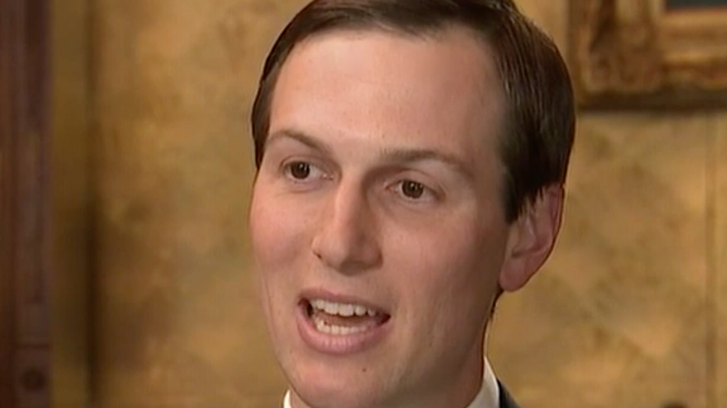 Illustration for article titled Jared Kushner Looks Incredibly Normal Sitting in a Chair and Waiting for His Turn to Speak